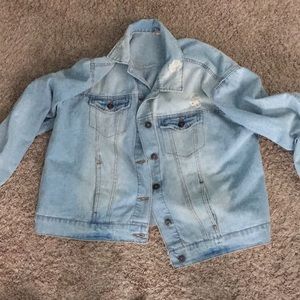 Brand new never worn jean jacket